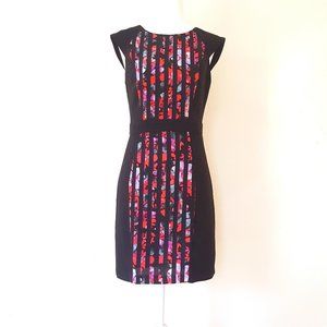 Forever 21 | Black / Red  Sheath Dress – XS